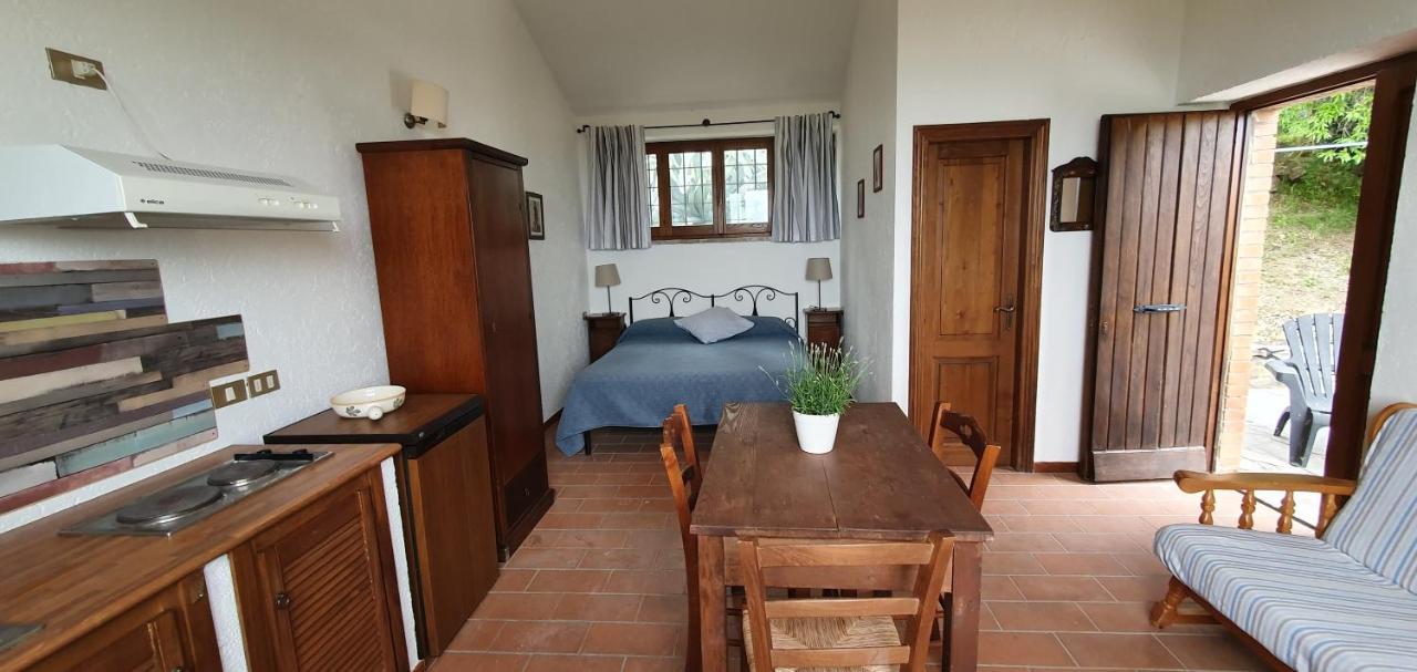 Poloturisticoumbria Rustico Con Piscina Vista Lago Passignano sul Trasimeno Ngoại thất bức ảnh